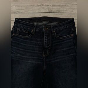 Buckle black, Dark Blue bootcut jeans